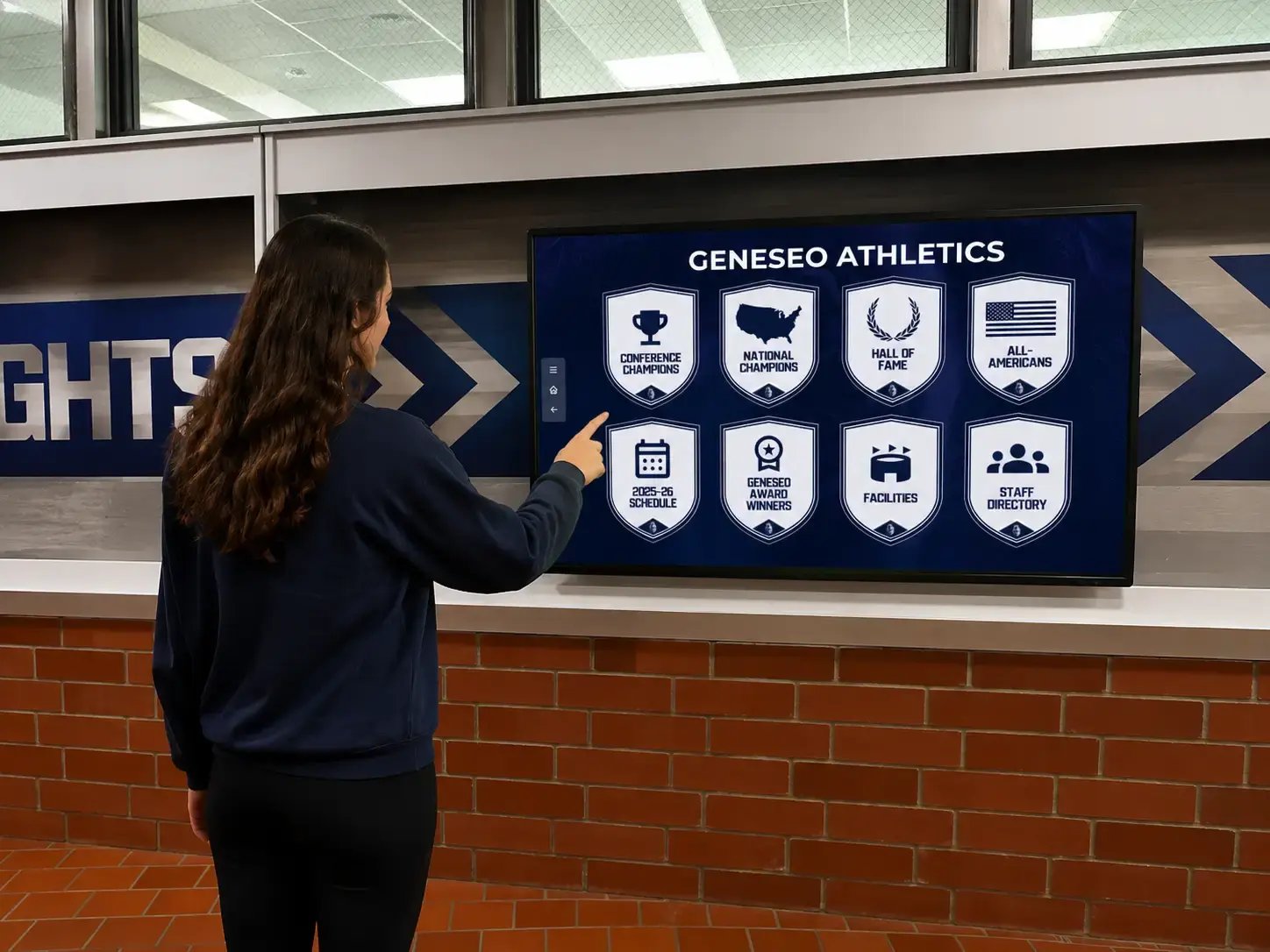 SUNY Geneseo Gipper Touch Touchscreen Display