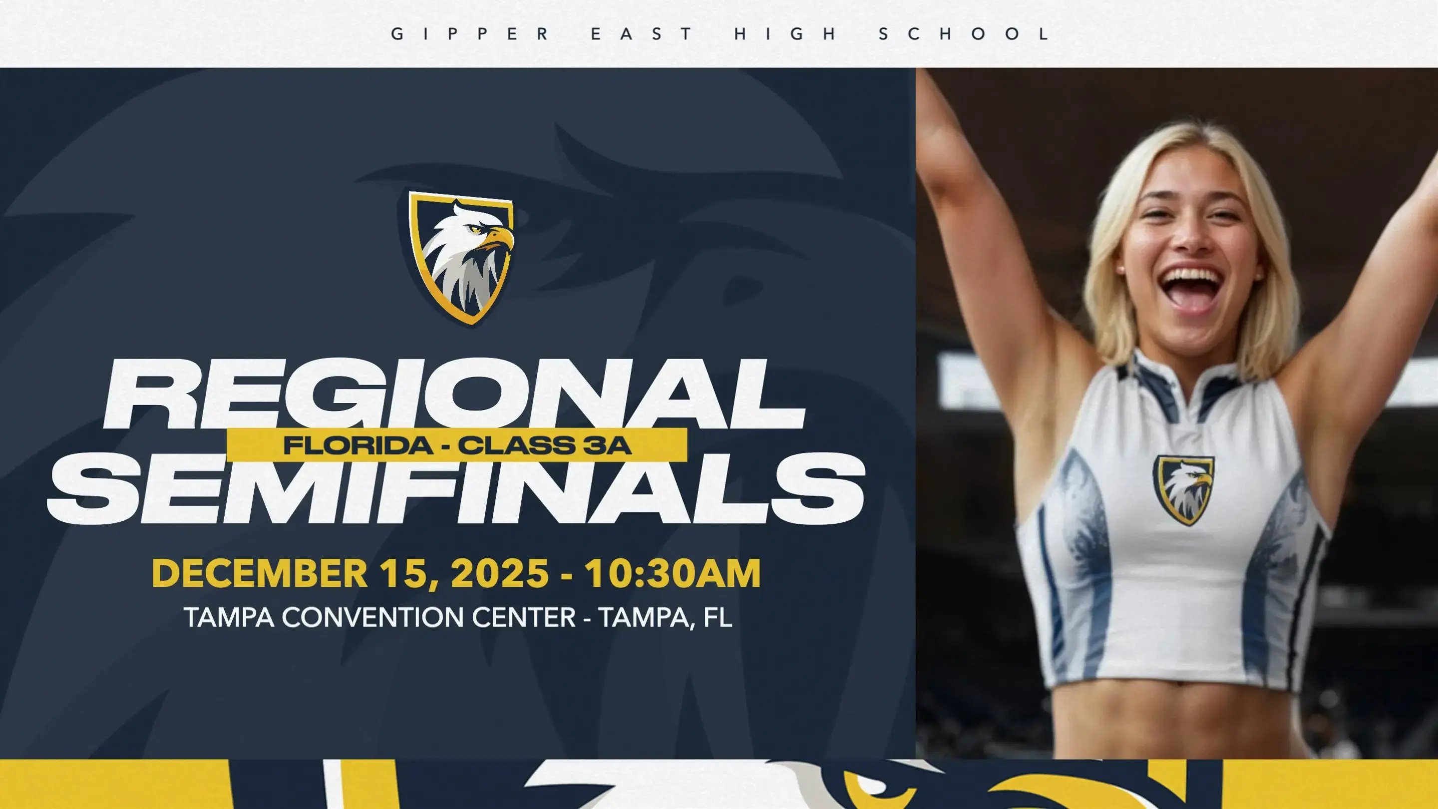 Cheerleading Event Sports Graphic Template