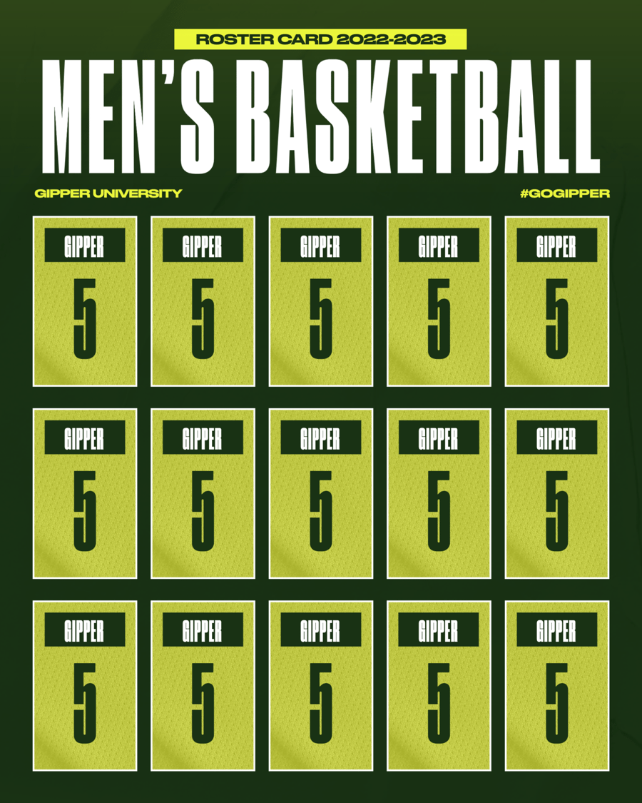 New Sports Graphics Templates for Championship Game Day