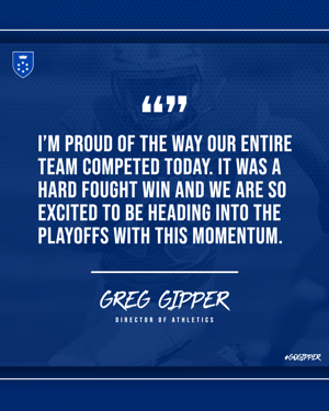 Quote graphic template from Gipper sampling text quote from a coach