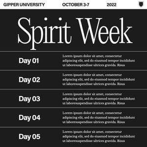 Default Spirit Week 1194407