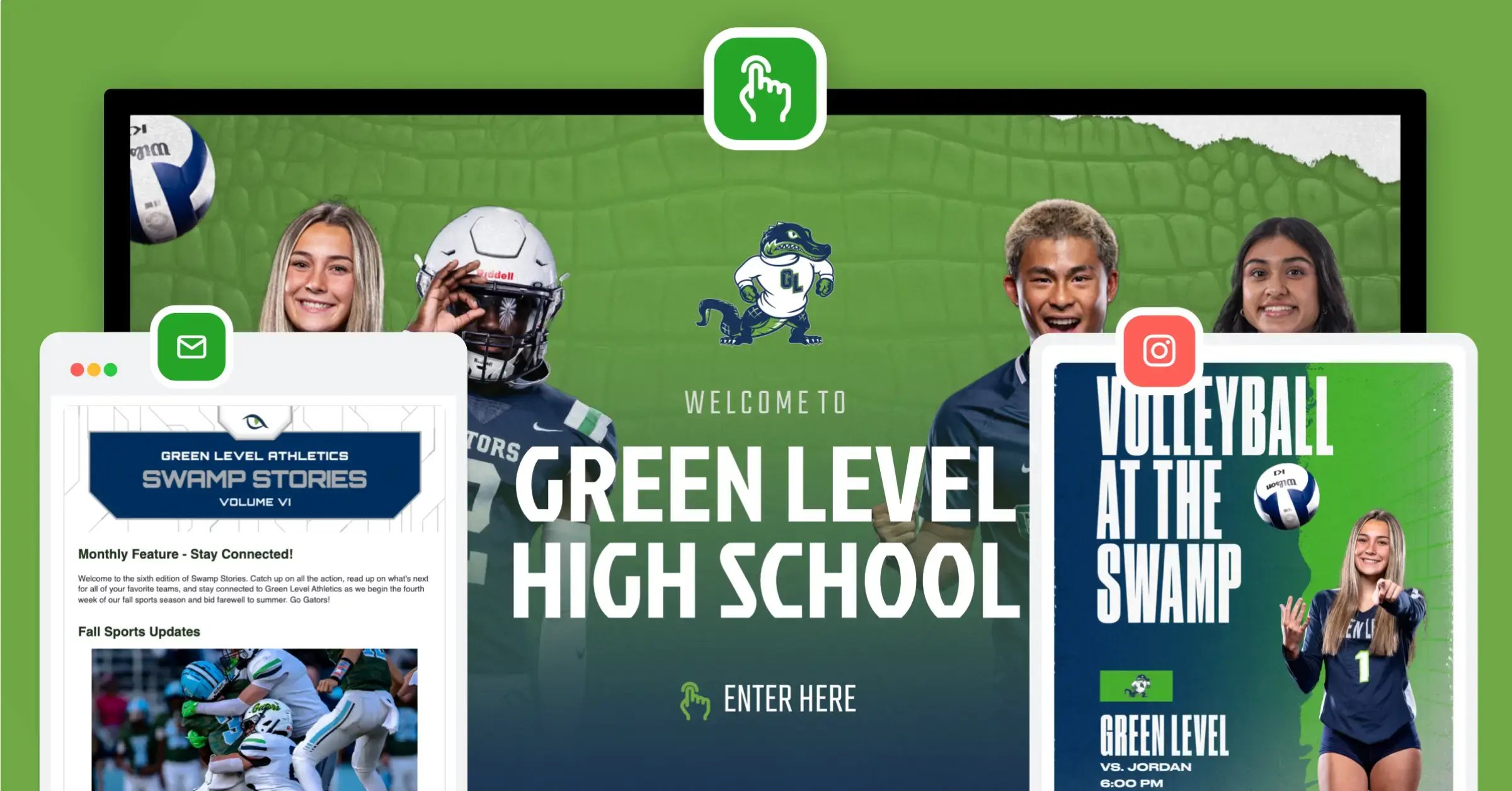 Green Level High School Digital Recognition