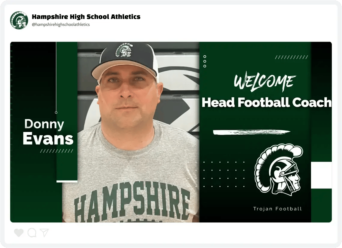 Hampshire Football Coach Welcome Hampshire Football Coach Welcome