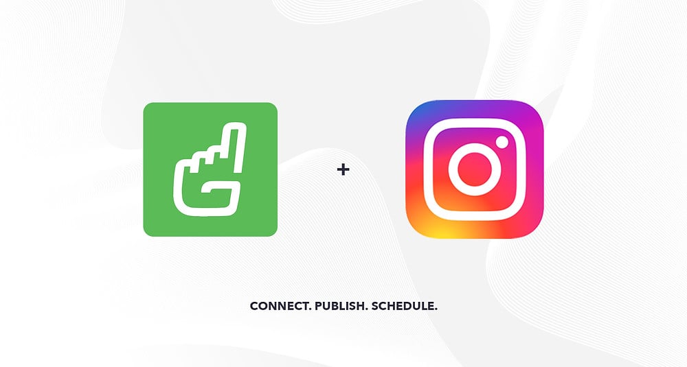 Graphic showing Gipper and Instagram integration