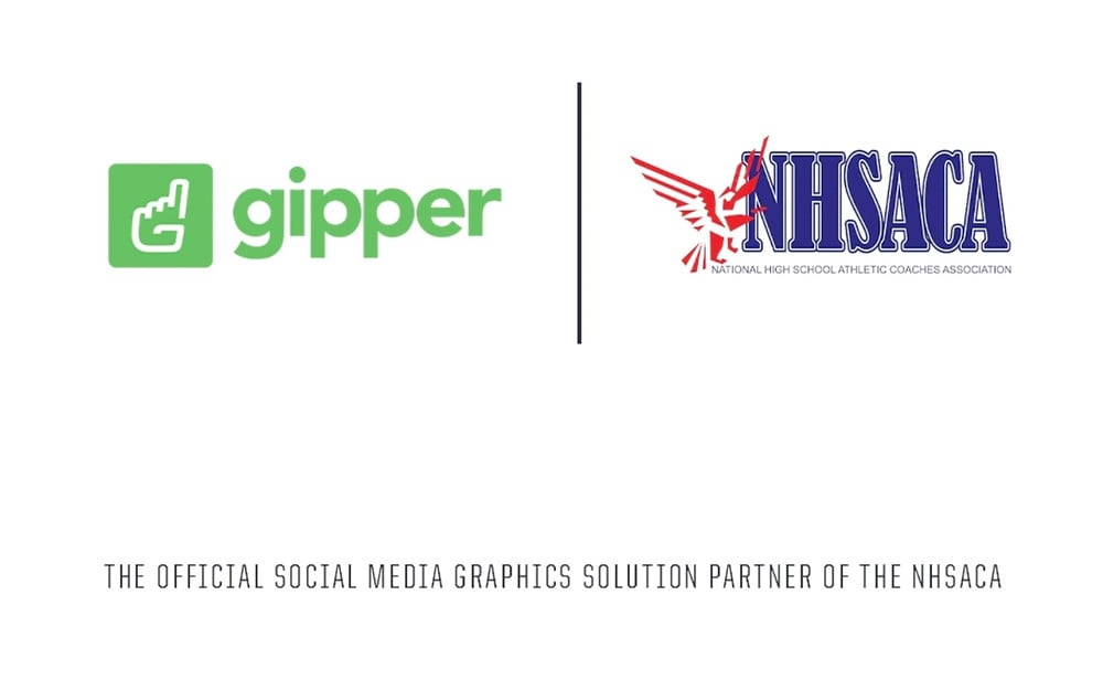 Gipper and NHSACA partnership graphic