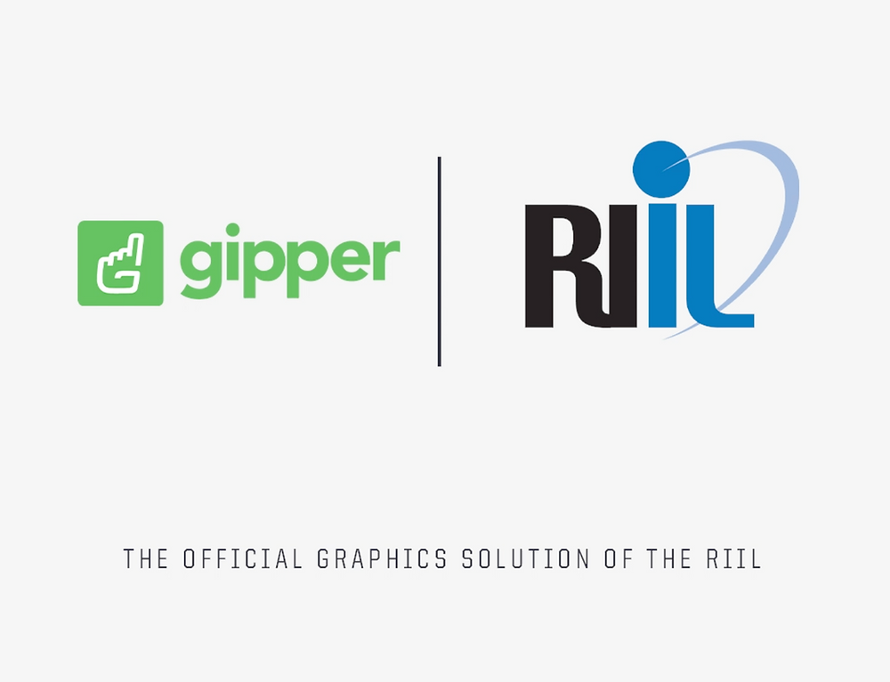 Gipper and RIIL partnership graphic