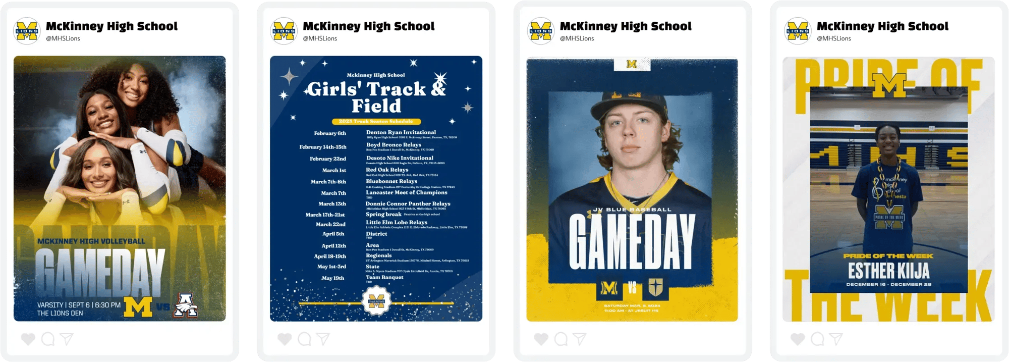 McKinney High School Social Media