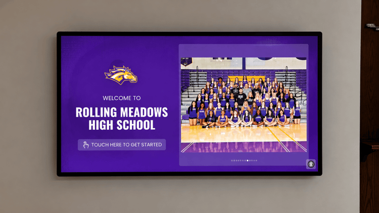 Rolling Meadows High School Welcome Screen (2)
