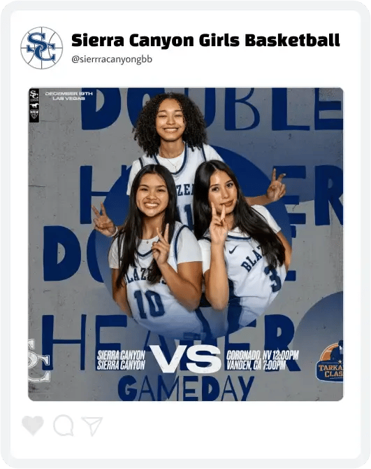 Sierra Canyon Basketball Gameday Sierra Canyon Basketball Gameday
