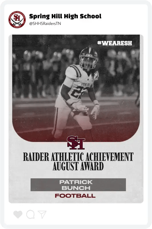 Spring Hill Football Spotlight Spring Hill Football Spotlight