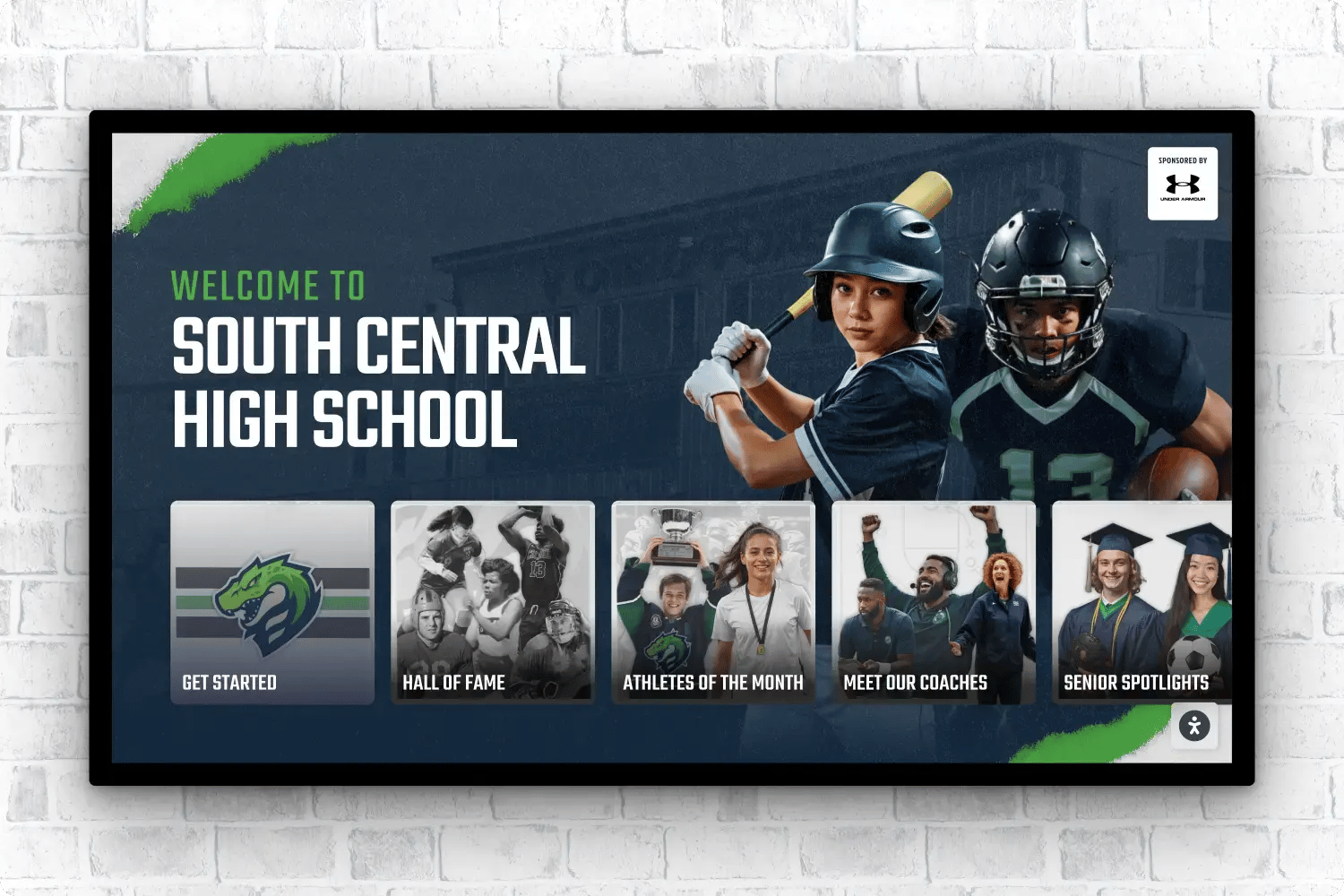 Digital hall of fame homepage