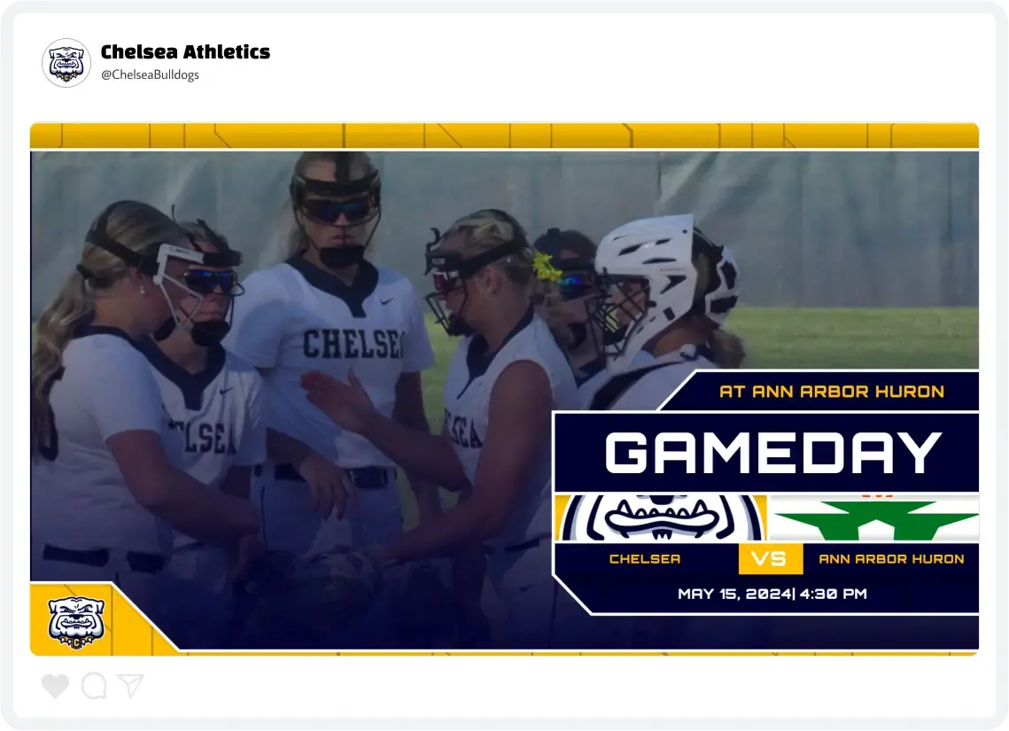 Chelsea Softball Gameday Chelsea Softball Gameday