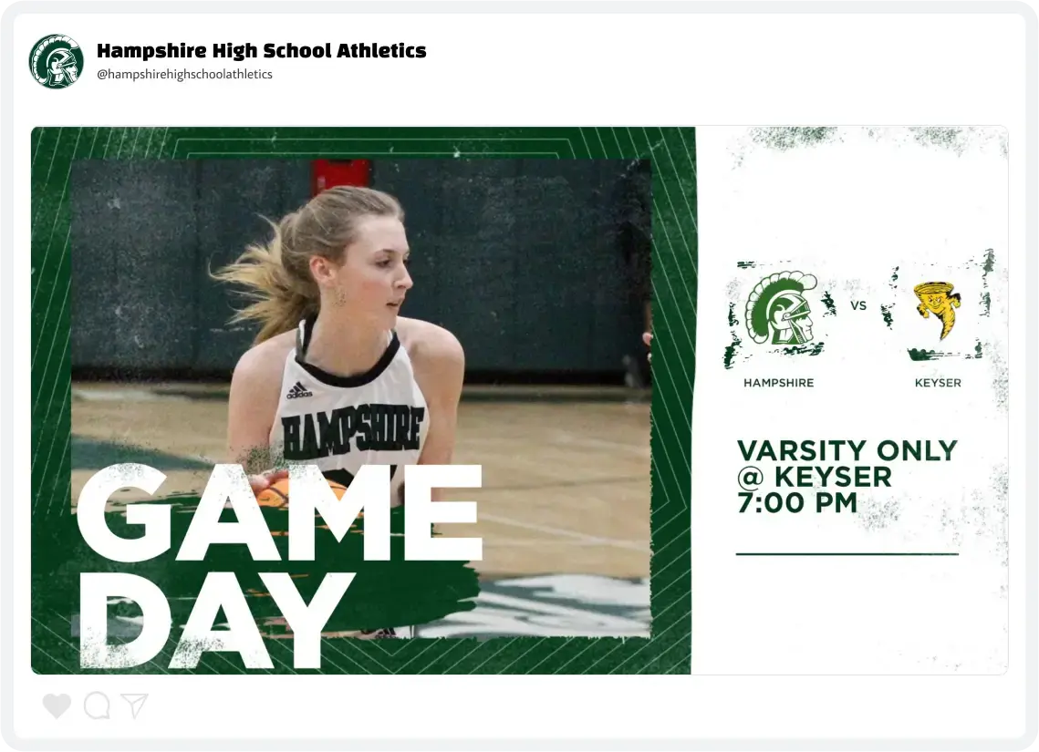 Hampshire Basketball Gameday Hampshire Basketball Gameday
