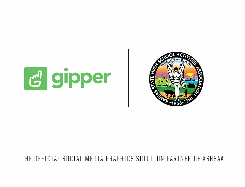 Gipper and KSHSAA partnership graphic