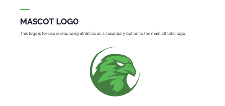 high school athletics, brand, logos, social media graphics