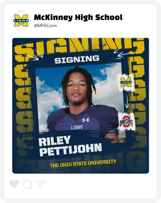 McKinney Football Athlete Commitment McKinney Football Athlete Commitment