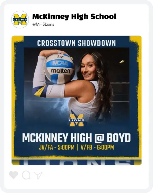 McKinney Volleyball Gameday McKinney Volleyball Gameday