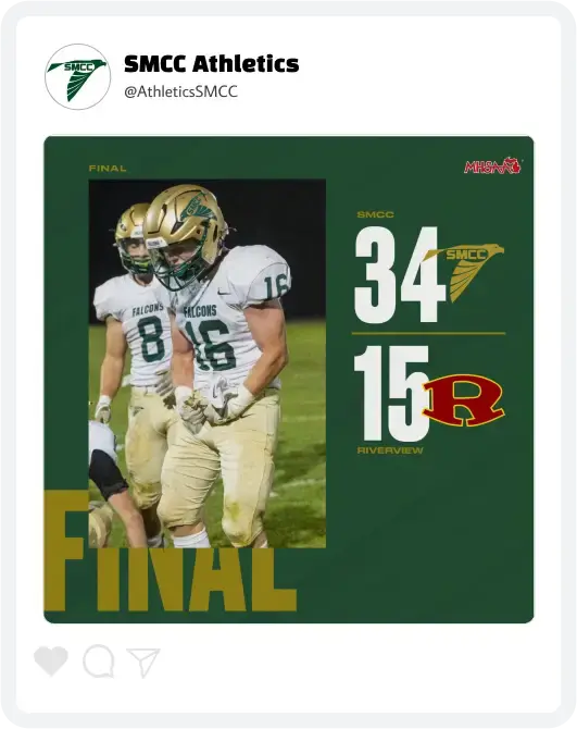 SMCC Football Final Score SMCC Football Final Score