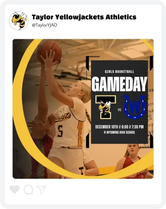 Taylor Basketball Gameday Taylor Basketball Gameday