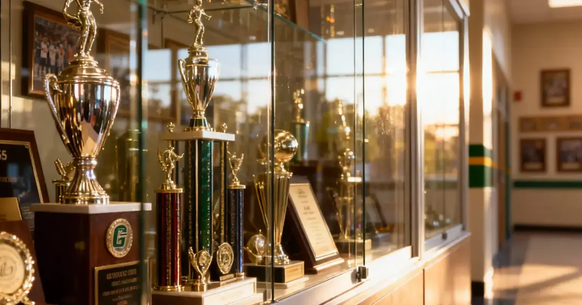 Modernize hall of fame from trophy case to digital recognition